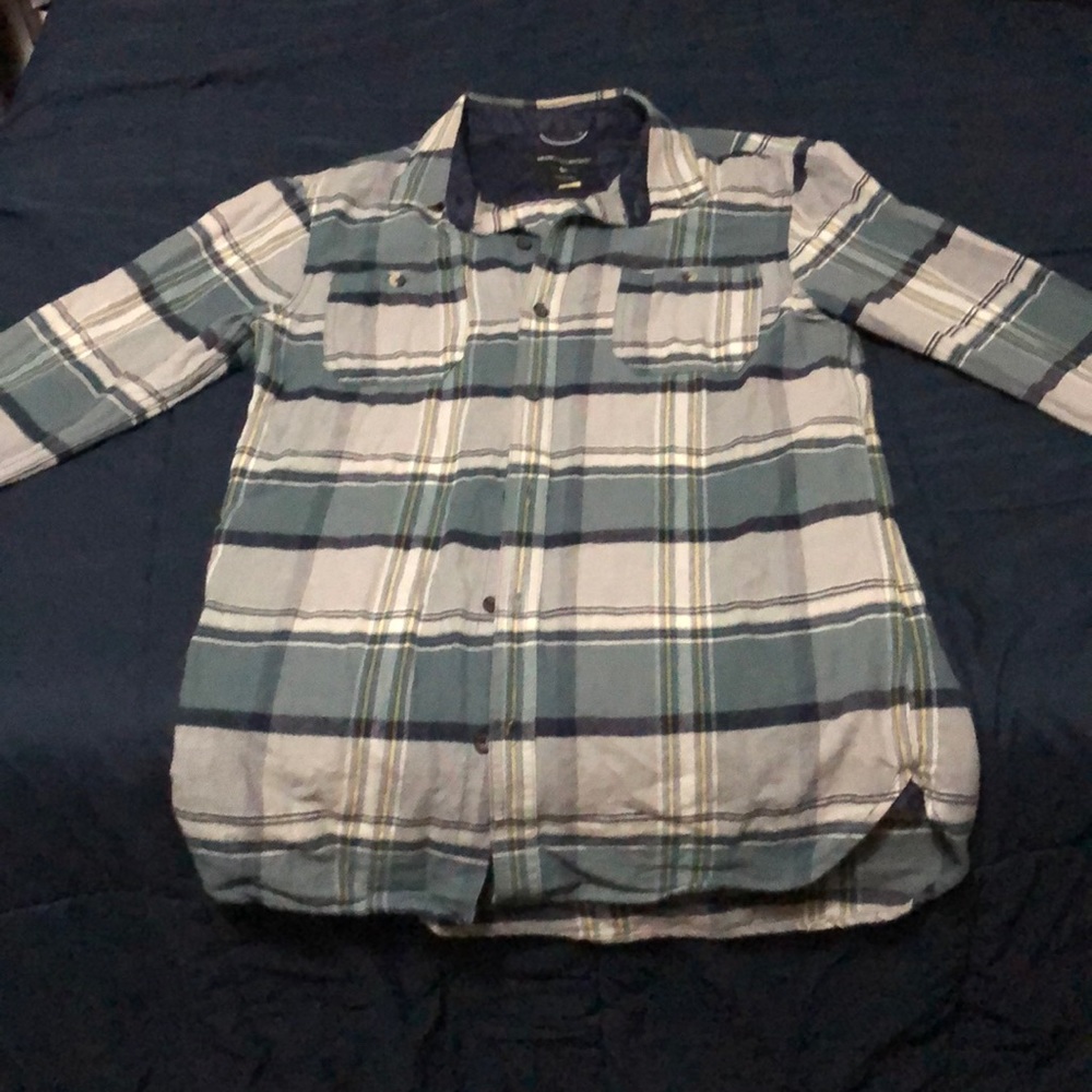 light green flannel medium